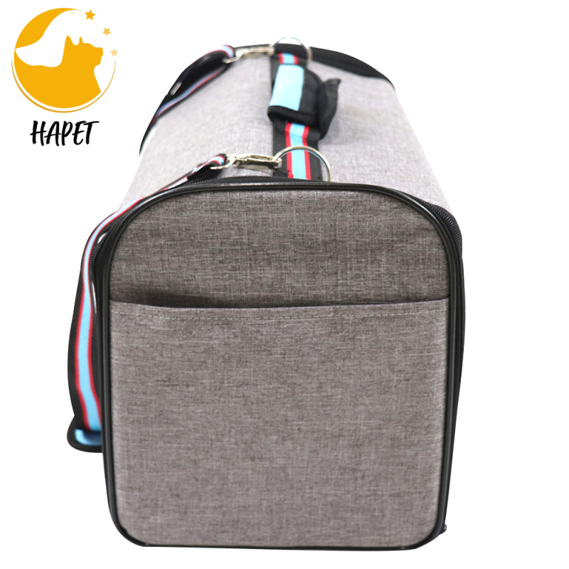 Soft Sided Folding Cat Carrier Comfortable Design Portable Vehicle for Traveling