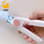 Pet Scissors Avoid Over Cutting Cat Claw Trimmer with Ultra Bright LED Pet Nail Scissors With Led Light