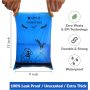 Supply Dog Poop Waste Bags with Dispenser and leash tie, Leak-Proof, Durable and Strong, Unscented