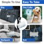 Supply Dog Poop Waste Bags with Dispenser and leash tie, Leak-Proof, Durable and Strong, Unscented