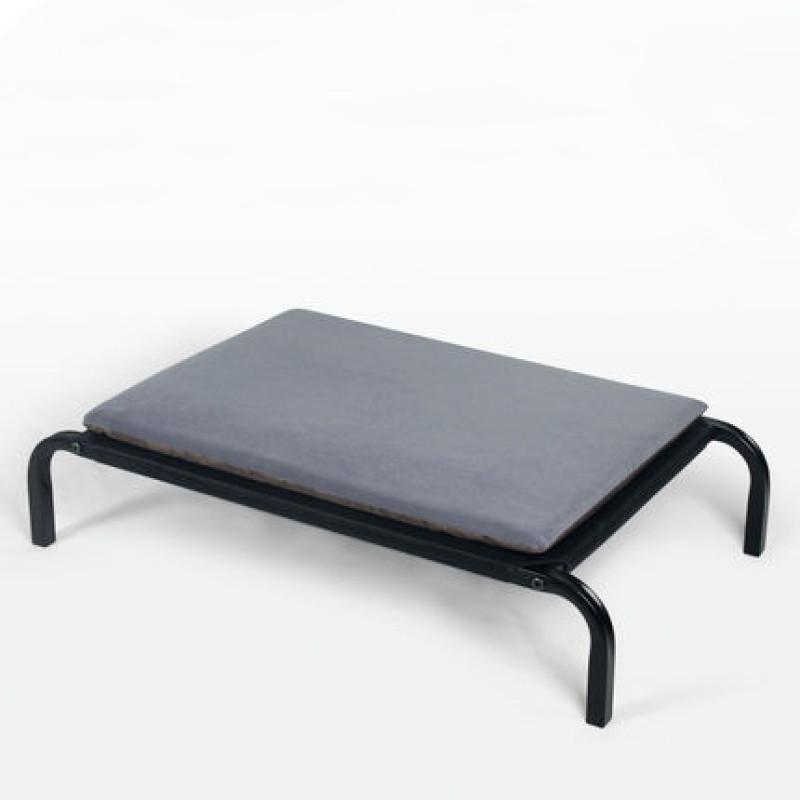 Large Elevated Wrought Iron Metal Frame Steel Pet Outdoor Dog Bed