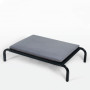 Large Elevated Wrought Iron Metal Frame Steel Pet Outdoor Dog Bed