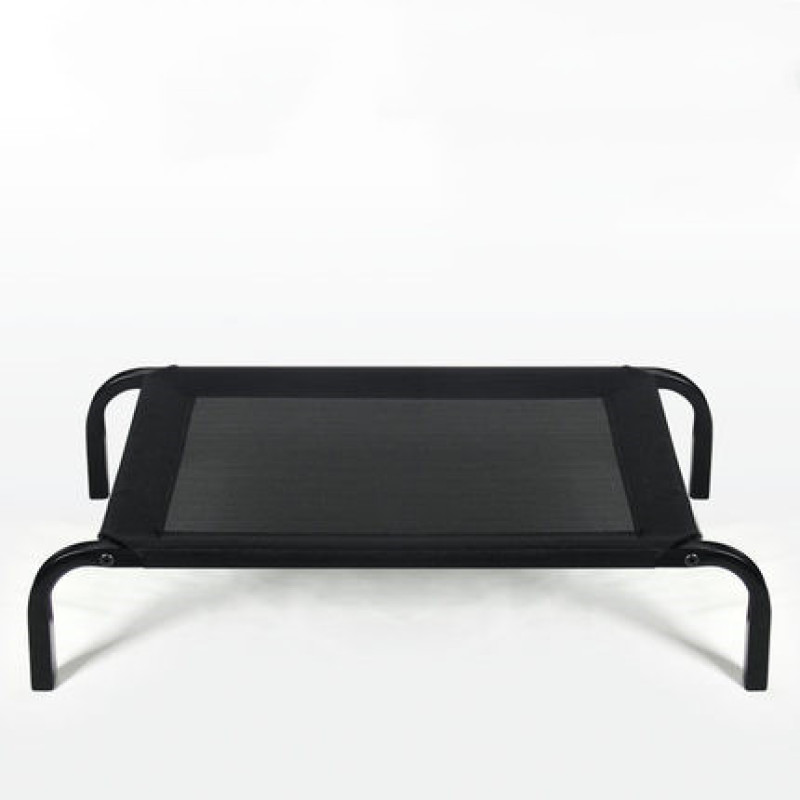 Large Elevated Wrought Iron Metal Frame Steel Pet Outdoor Dog Bed