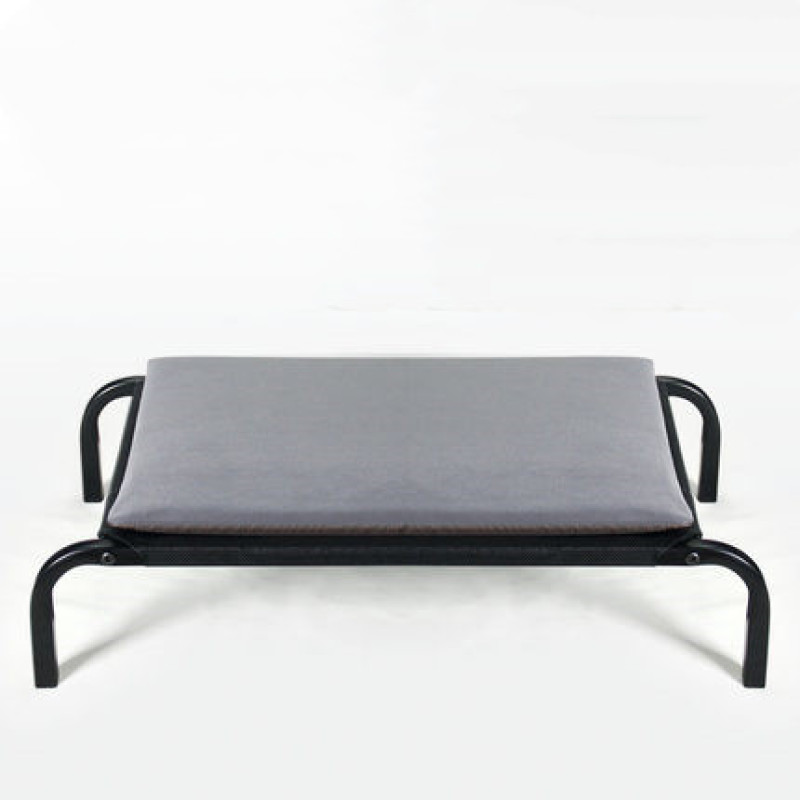 Large Elevated Wrought Iron Metal Frame Steel Pet Outdoor Dog Bed