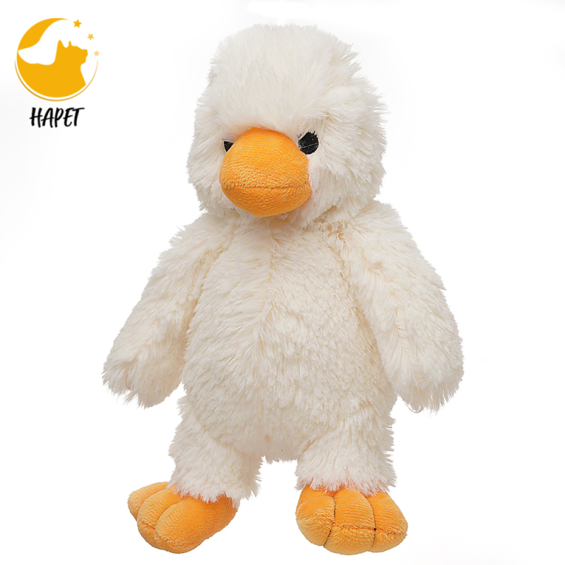 Plush Duck Dog Toy Large Pet Squeak Toys for Dog Cute Puppy Soft Sleeping Pillow Duckling Friend