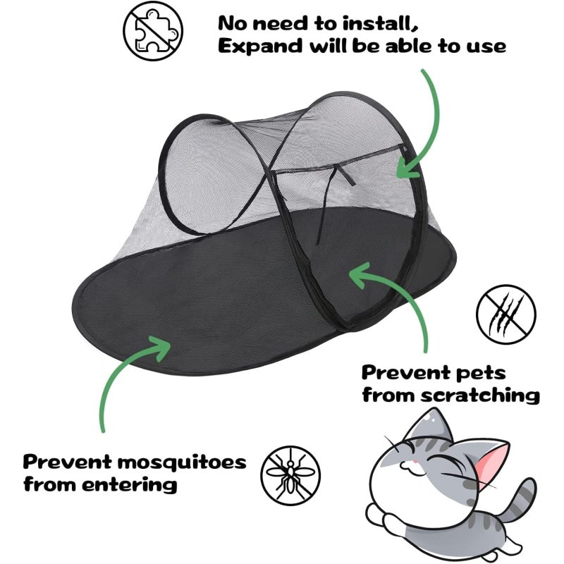 Pet Enclosure Portable Exercise Tent Suitable for Cats