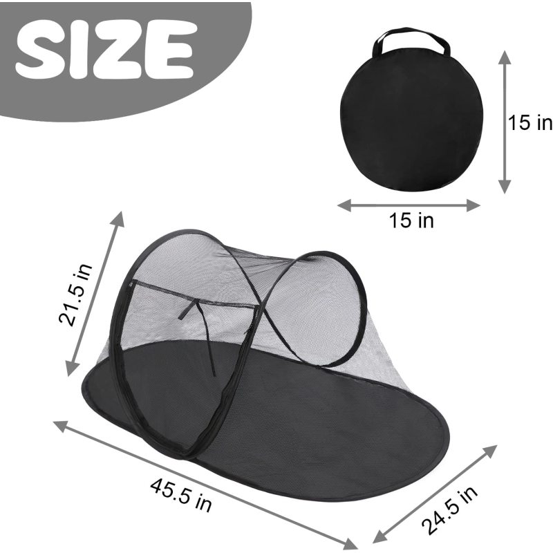 Pet Enclosure Portable Exercise Tent Suitable for Cats