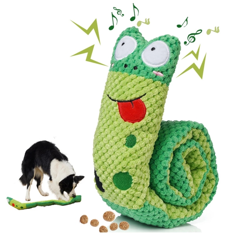 Dog Puzzle Toys Hot Pet Supplies Dog Interactive IQ Training Food Squeaky Plush Snuffle Dog Toy