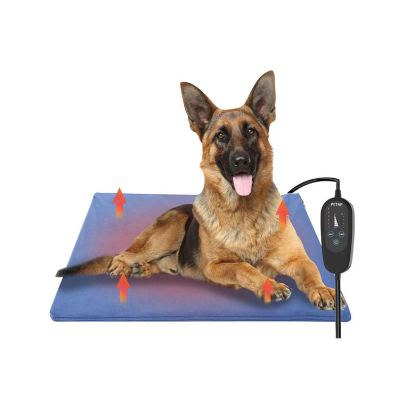 Upgraded Pet Heating Pad for Dogs Cats with Timer Waterproof Electric Heater