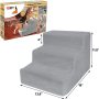 Doggy Steps - Non-Slip 3 Steps Pet Stairs,Holds Up to 70 lbs