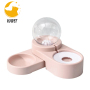 Interactive Double Bowl Dog & Cat Food Puzzle Toy - ITO Rocky Treat Boredom Dispensing Slow Feeder