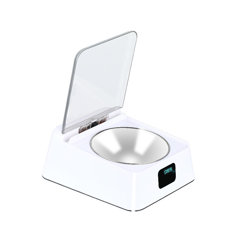 Slow Feeder Interactive IQ Electric Dispenser Food Dispensing Bowl Environmental Seal Dog Stainless steel Bowl