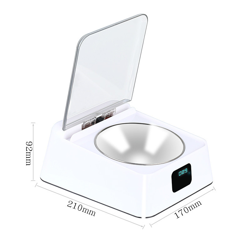 Slow Feeder Interactive IQ Electric Dispenser Food Dispensing Bowl Environmental Seal Dog Stainless steel Bowl