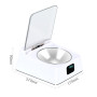 Slow Feeder Interactive IQ Electric Dispenser Food Dispensing Bowl Environmental Seal Dog Stainless steel Bowl