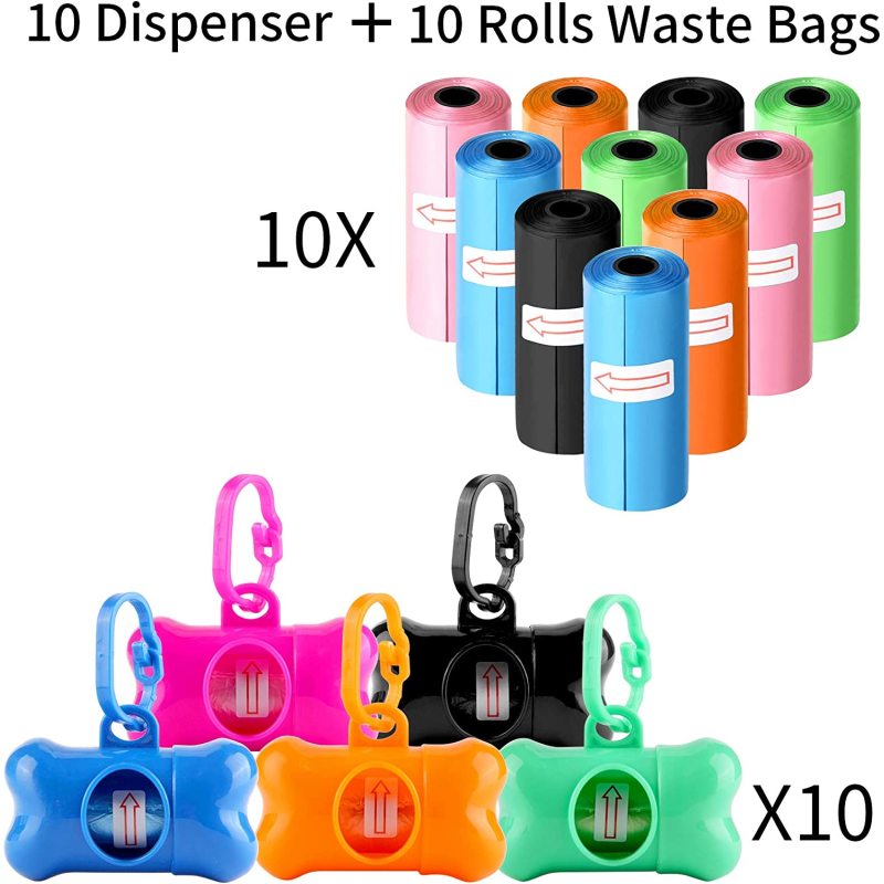 Bone Shaped Poop Bag Dispenser Pet Waste Disposal Bag Dispenser