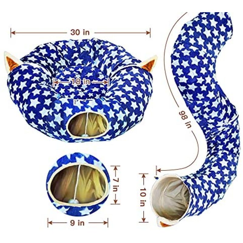 Plush Pet Snuggle Manufacturer Provides Pet Cat And Dog Snuggle With Cute Tunnel Style Snuggle