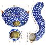 Plush Pet Snuggle Manufacturer Provides Pet Cat And Dog Snuggle With Cute Tunnel Style Snuggle