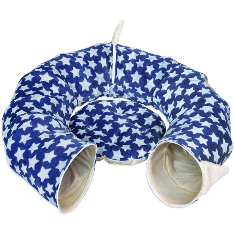 Plush Pet Snuggle Manufacturer Provides Pet Cat And Dog Snuggle With Cute Tunnel Style Snuggle