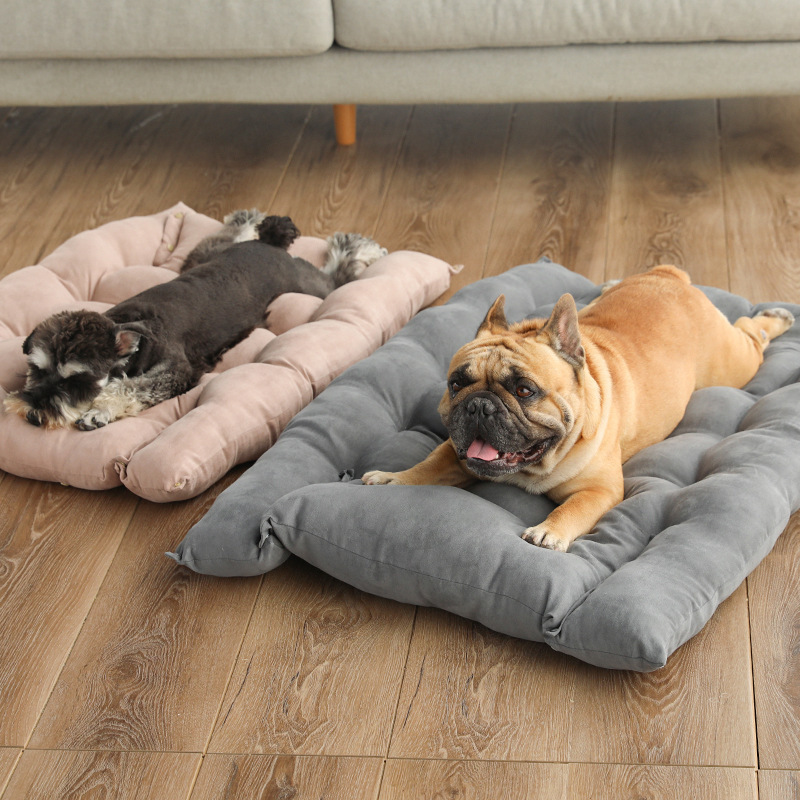 Manufacturer Multifunctional Foldable Square Cushion Pet Sofa Bed Dog Cushion Can Transform Multi-Purpose Dog Bed