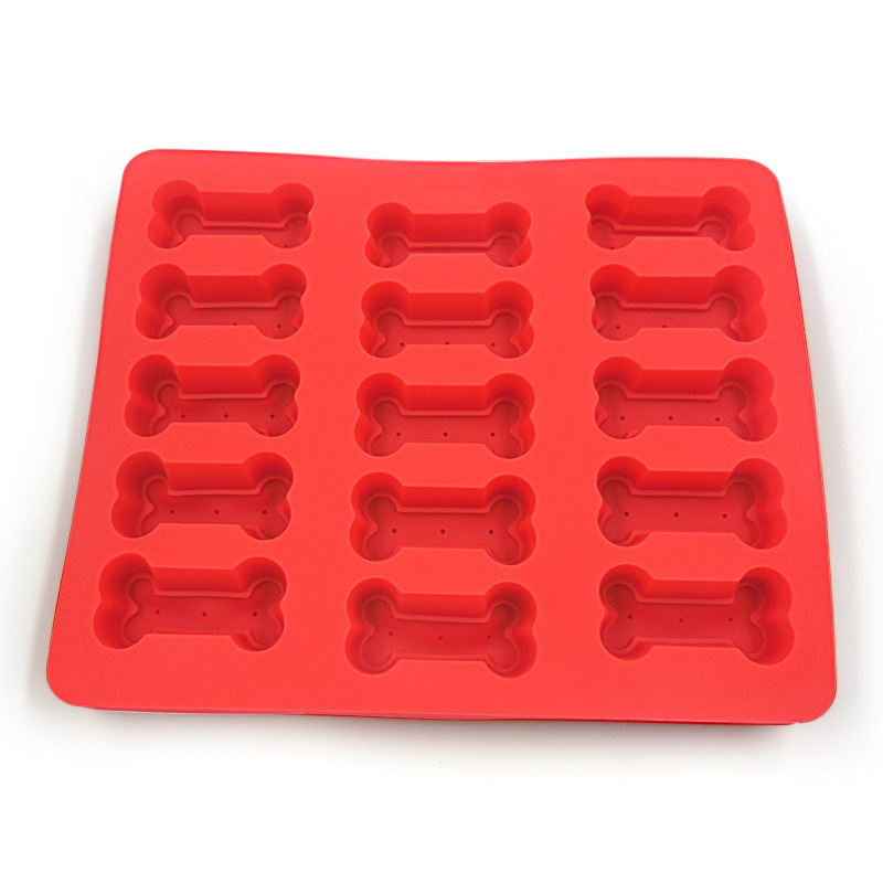 Kitchen Cake Mold Baking Tool Dog Bone and Paws Shape Silicone Cookies Biscuits Dessert Silicone baking mold