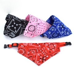 Wholesale Hot Sell High Quality Adjustable Pet Dog Puppy Cat Neck Scarf Bandana Collar