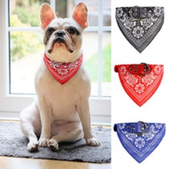 Wholesale Hot Sell High Quality Adjustable Pet Dog Puppy Cat Neck Scarf Bandana Collar