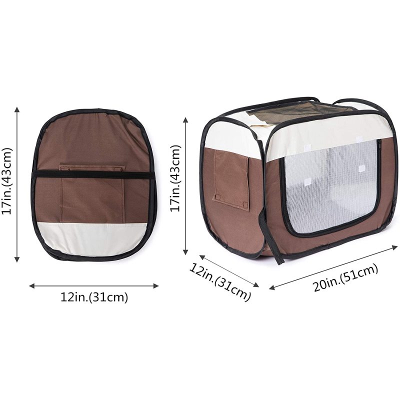 Pet Drying Box Portable Foldable Pet Dry Room Pet Hair Dryer Clean Grooming House Dryer Cage for Cats Dogs