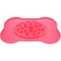 Interactive Ridge Dog Bowl Feeder Mat Prevents Choking and Relieves Boredom
