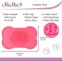 Interactive Ridge Dog Bowl Feeder Mat Prevents Choking and Relieves Boredom