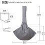 Breathable Mesh Padded Sling Carrier Comfortable Daily Walk
