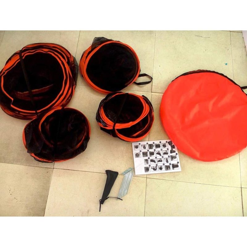 Portable Pop Up Folding Cat Tent And Tunnel Compound Pet Playpens