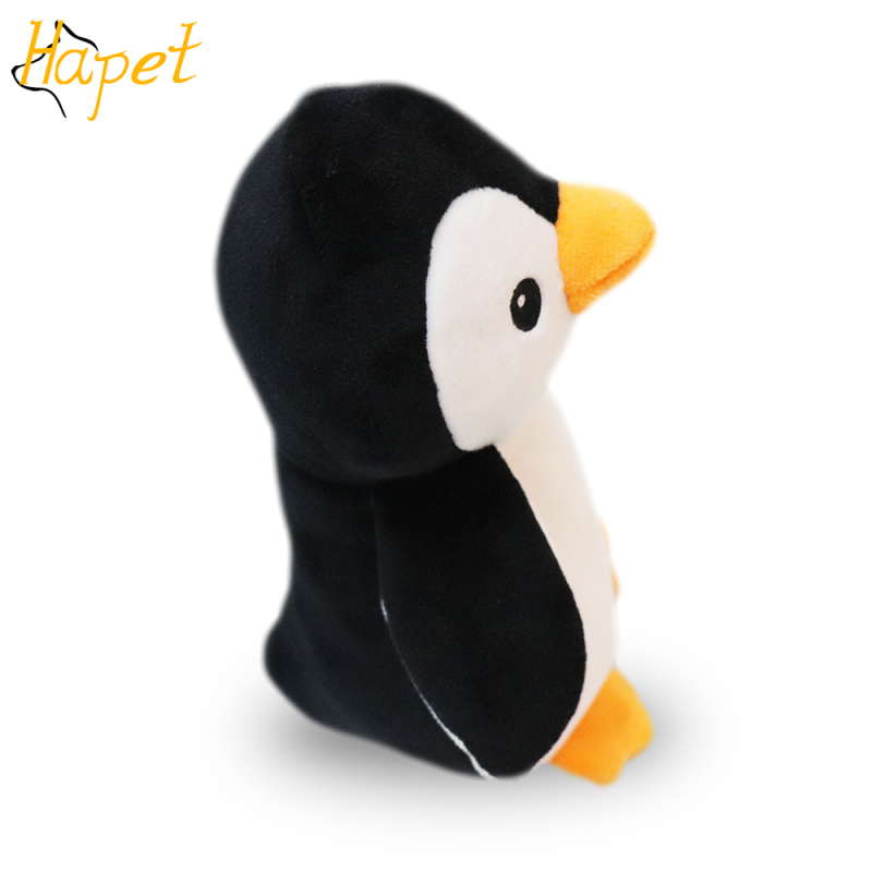 Hot Selling Durable 3 Pack Dog Plush Toys White Bear Squeaky Dog Chew Toys For Puppy