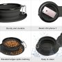 Portable Travel Collapsible Dog Bowls Pet Food Feeding Cat Fold able Expandable Cup for Traveling