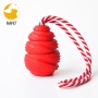 Amazon best seller Rubber teeth cleaning toy dog interactive toy dog chew toy