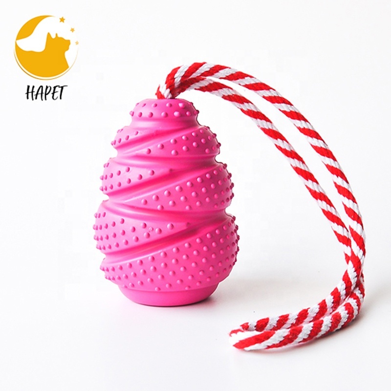 Amazon best seller Rubber teeth cleaning toy dog interactive toy dog chew toy