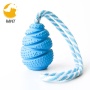 Amazon best seller Rubber teeth cleaning toy dog interactive toy dog chew toy