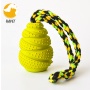 Amazon best seller Rubber teeth cleaning toy dog interactive toy dog chew toy