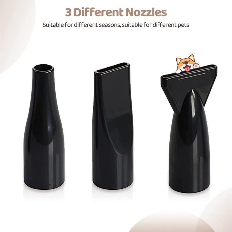 Dog Hair Dryer Dog Blower Grooming Dryer Adjustable Temperature Pet Dryer