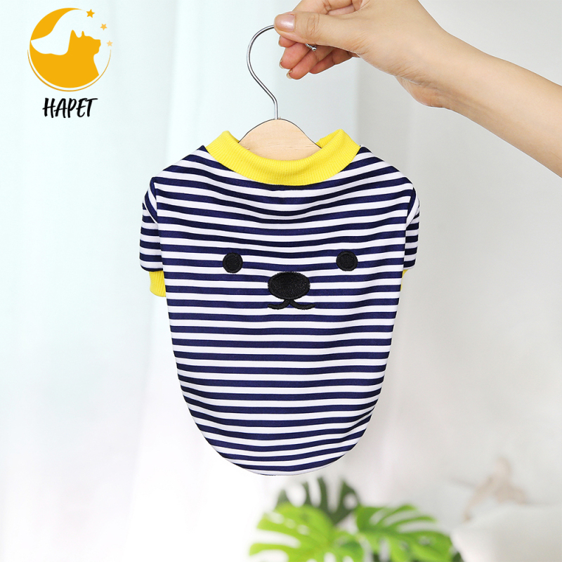 Pet Breathable Shirts Printed Puppy Shirts Puppy Dog Clothe Cute Dog Apparel