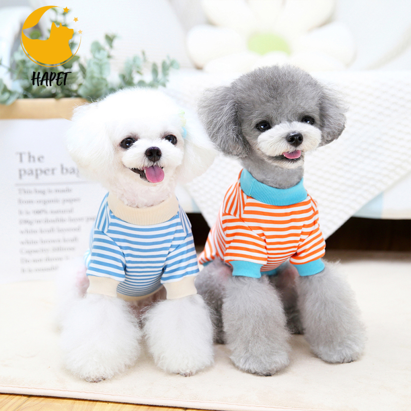 Pet Breathable Shirts Printed Puppy Shirts Puppy Dog Clothe Cute Dog Apparel