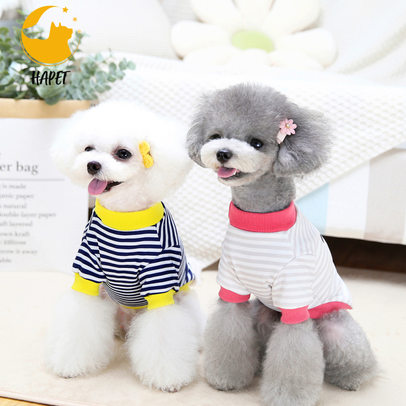 Pet Breathable Shirts Printed Puppy Shirts Puppy Dog Clothe Cute Dog Apparel