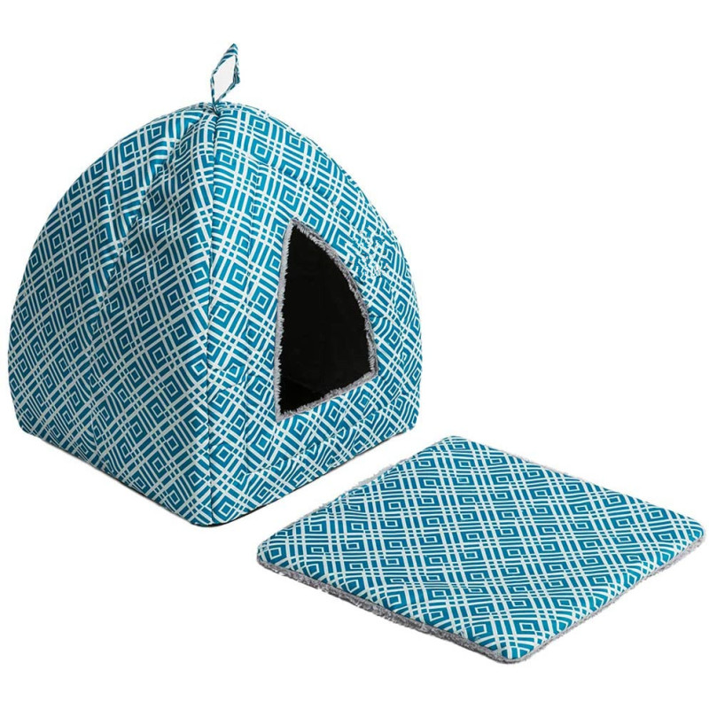 Triangle Cat Bed Tent Fold able Comfortable Bed Tent House Diamond
