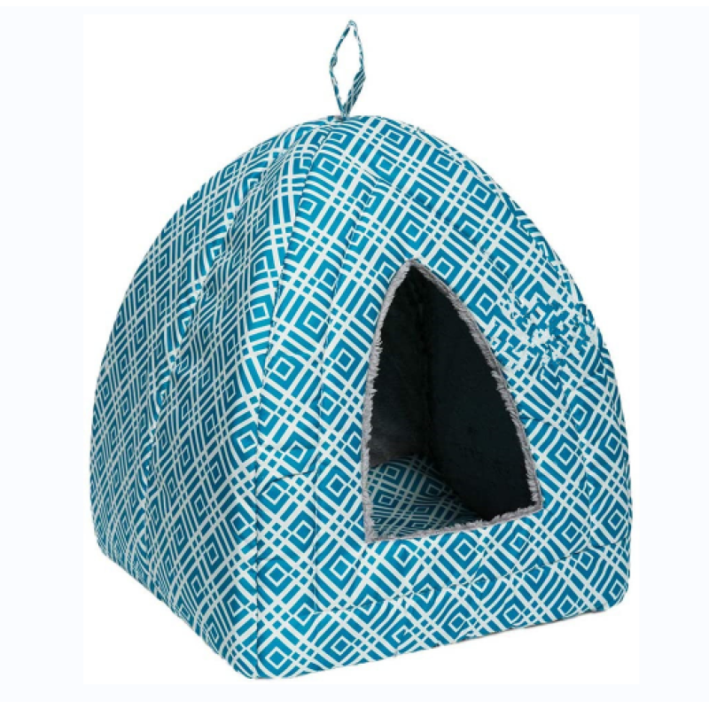 Triangle Cat Bed Tent Fold able Comfortable Bed Tent House Diamond