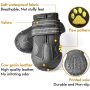 Dog Shoes Pet Waterproof Shoes Reflective Waterproof Autumn And Winter Dog Boots