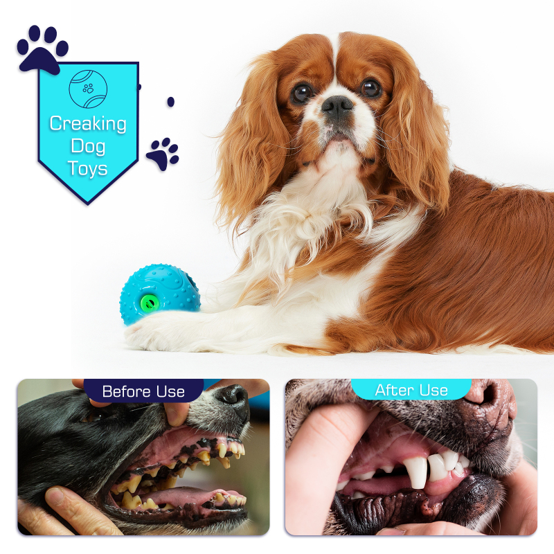 Brightness Pet Toys Ball With Voice Wish Dog Tooth For Dog