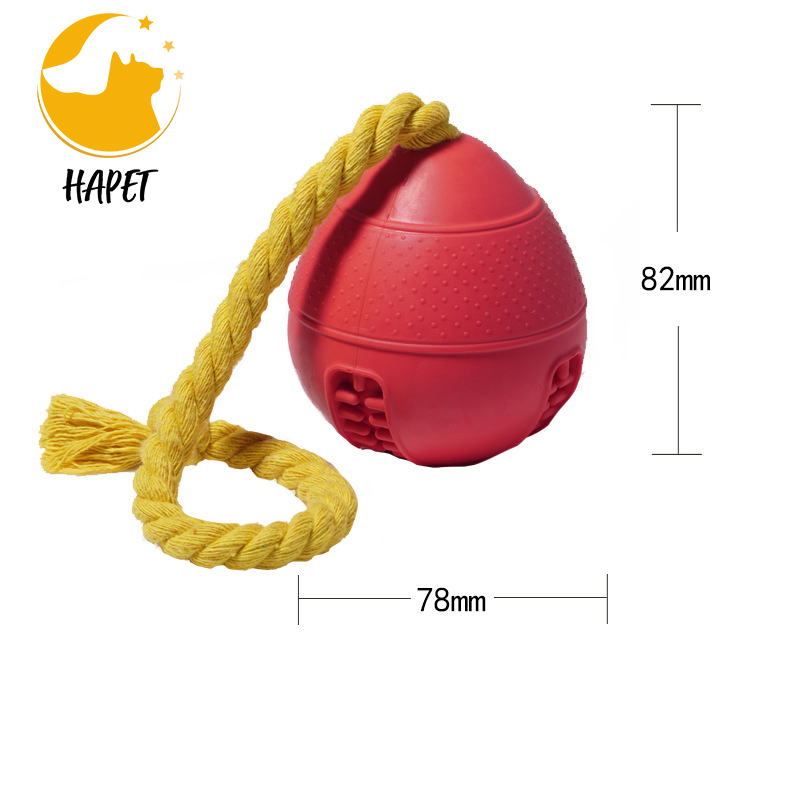 Pet Ball with Rope Fetch and Chew Toy Pet Products