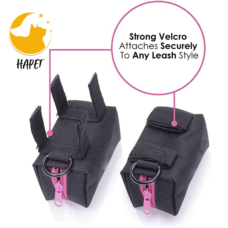 Dog Poop Bag Holder Pet Dog Waste Bag Dispenser Leash Attachment