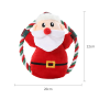 Xmas Pet Dog Plush Noise Chewing Toy Pet Christmas Squeaky Toys Cartoon Dog Plush Squeak Toy
