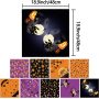 Assorted Halloween Dog Bandanas Pet Costumes Scarf Neckerchief Accessories for Holiday Festivals Party
