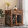 Wooden Dog House Indoor Modern Dog Kennel Side End Table